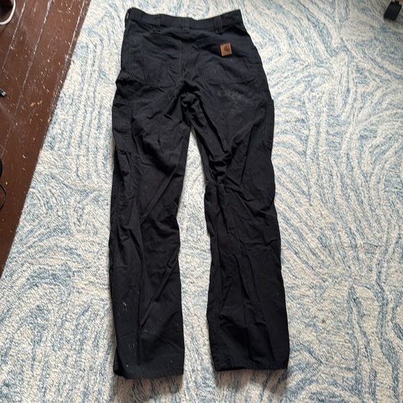 Carhartt loose fit black utility pants 32 x 34“ NWOT - Picture 3 of 6
